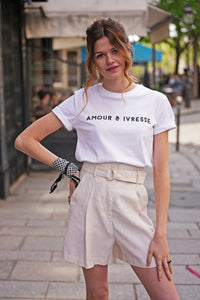 T-shirt "Amour & ivresse"