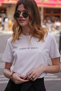 T-shirt "Paris ou rien"