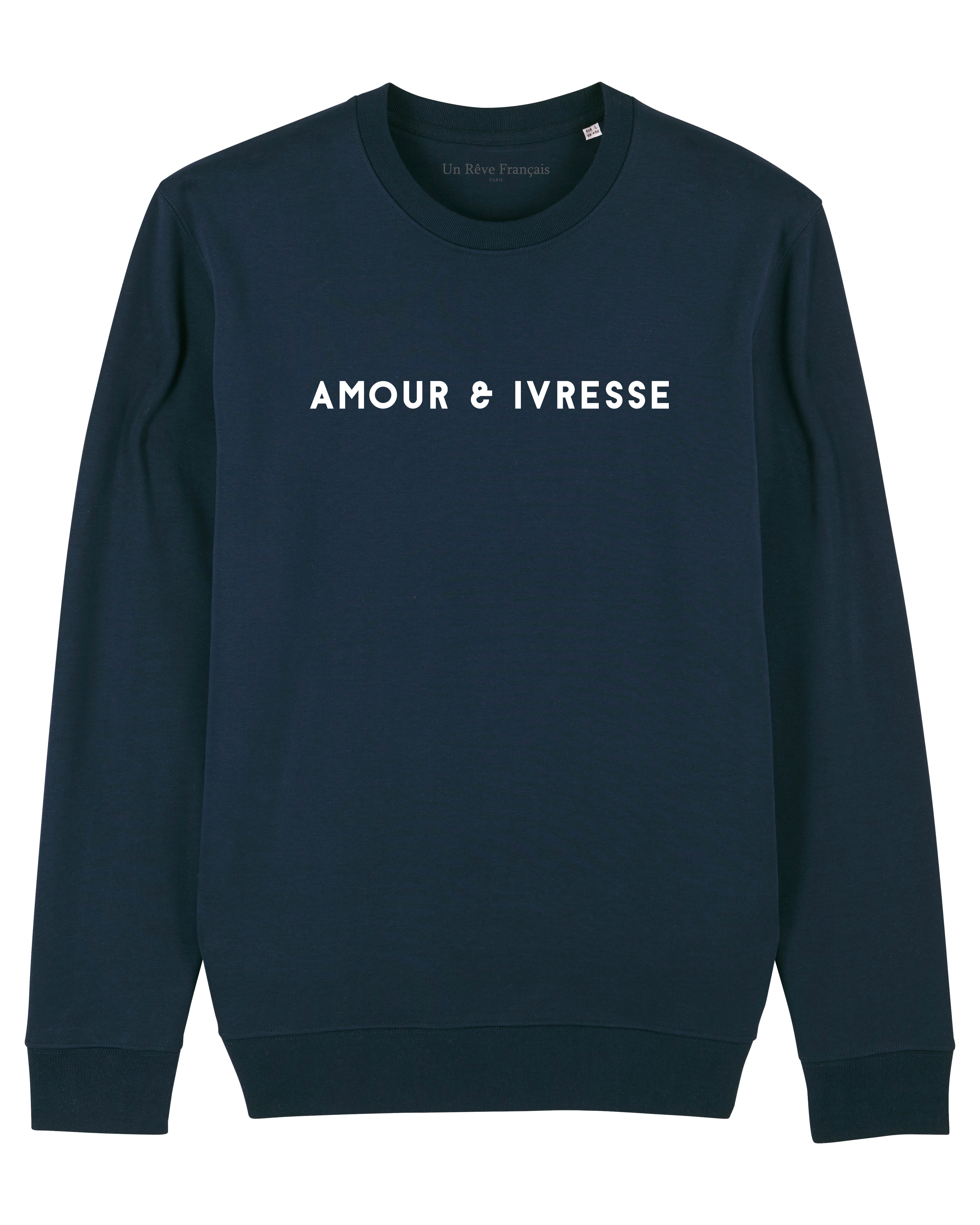 Sweatshirt "Amour & ivresse"