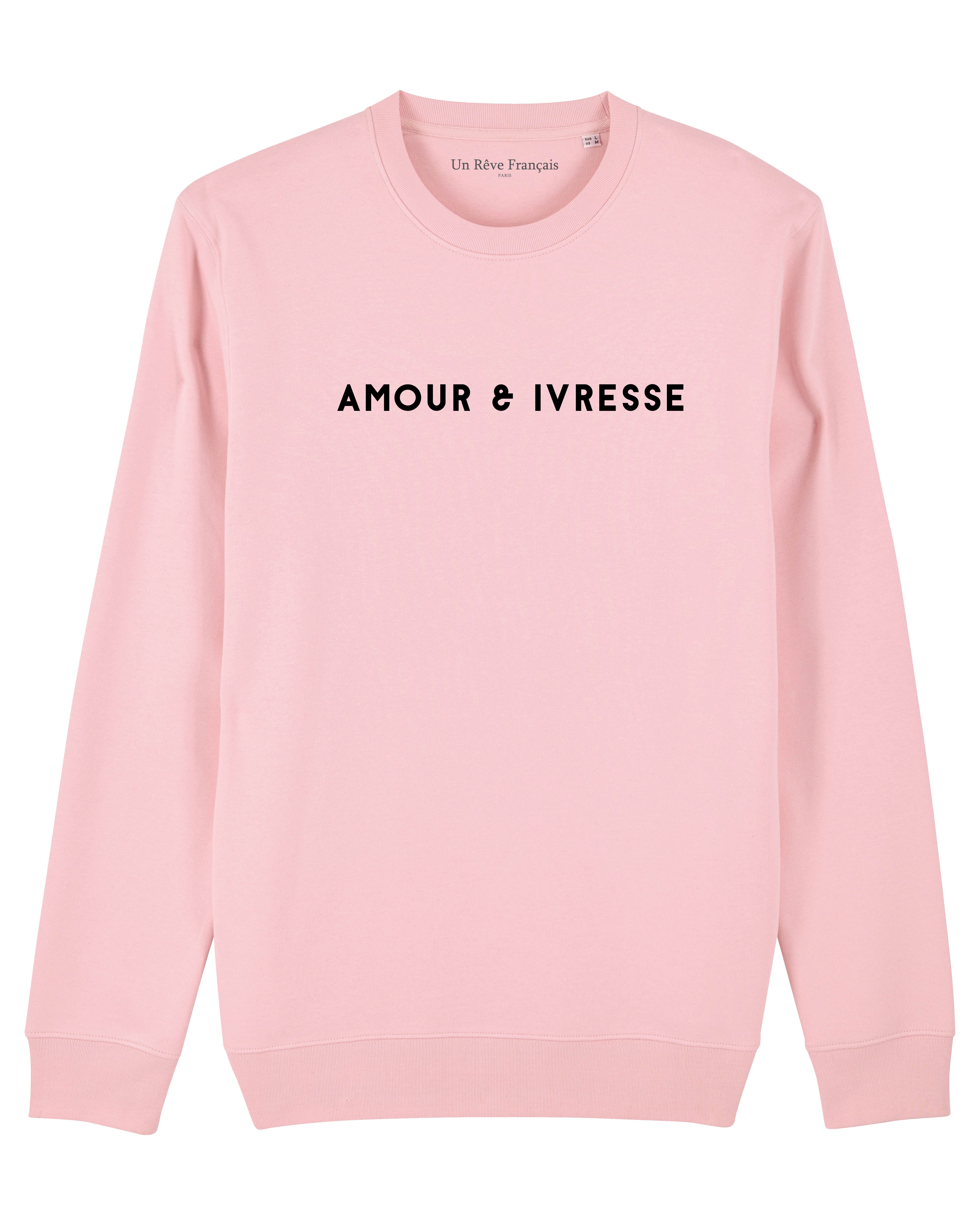 Sweatshirt "Amour & ivresse"