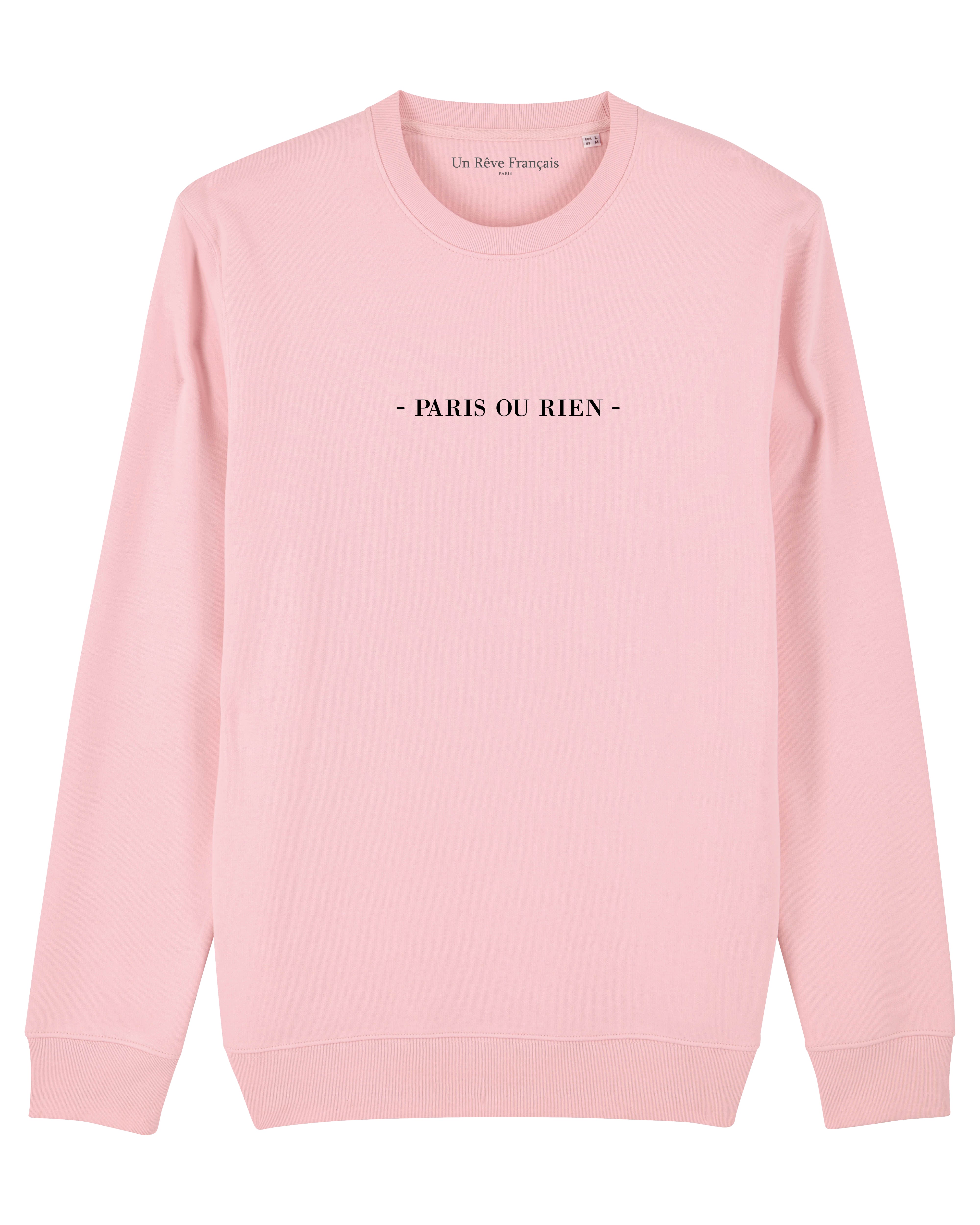 Sweatshirt "Paris ou rien"